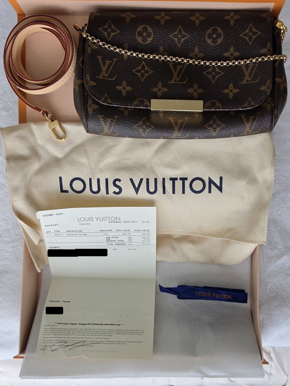 Louis Vuitton Brown Monogram Chain Pochette Shoulder Bag